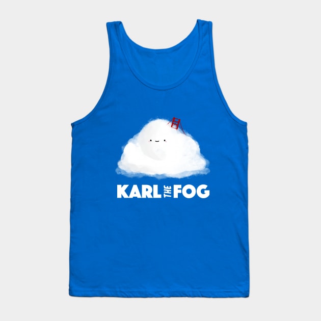 Karl The Fog Of San Francisco Tank Top by IlanB